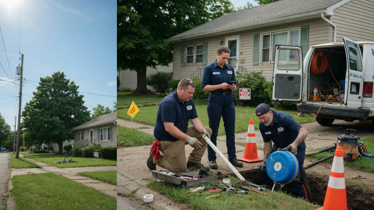 Sewer Line Repair in Wellsville, OH near me
